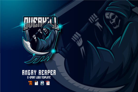 Angry Reaper E-sport Logo Design: A Strategic Asset for Brand Identity