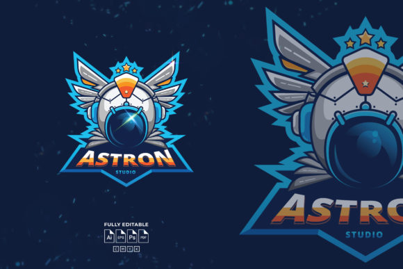 Astronaut: A Logo Design for Your Gaming Brand