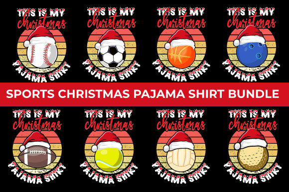 Christmas Pajama T-Shirt Design Bundle: A Creator's Toolkit