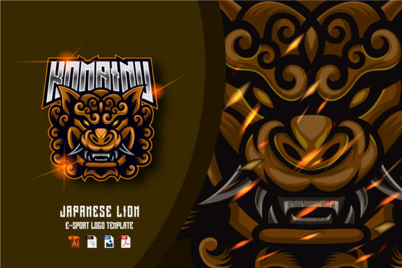 Crafting a Fierce Identity: The Power of a Japanese Lion Esports Logo