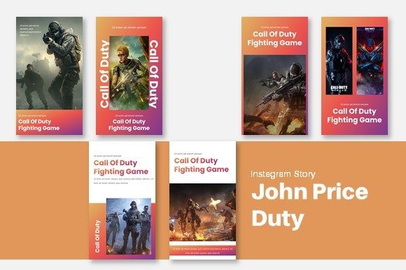 Evaluating Instagram Story - John Price Duty as a Content Creation Template