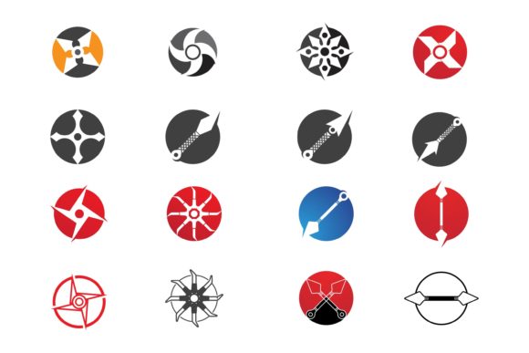 Exploring the Versatility of Ninja Weapon Logo and Symbol Vector