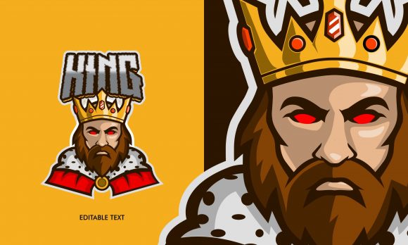 Finding Your Digital Dynasty: The King Mascot Logo Design for Your Brand