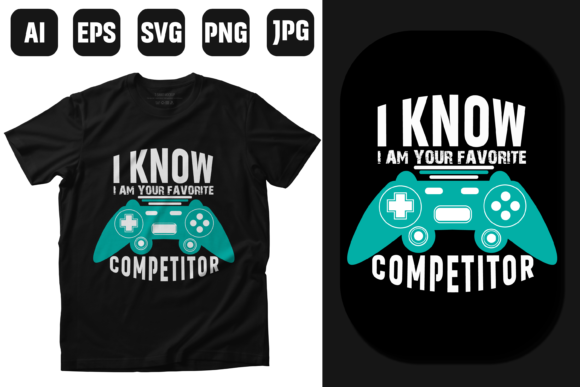 Game Lover T-Shirt Design: Celebrating Identity in a Digital Age