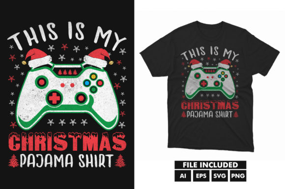 Level Up Your Holiday Style with a Gamer Christmas Sublimation SVG T-shirt