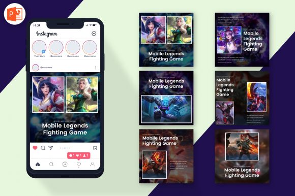 Master Your Digital Gaming Brand with the Aldous Action Instagram Feed Template