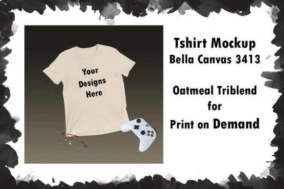 The Bella Canvas 3413 Mockup: Your Gateway to Realistic T-Shirt Presentation