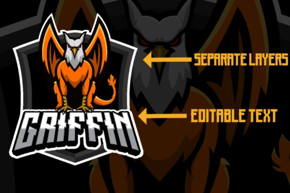 The Griffin in Modern Branding: Crafting a Mascot Logo for Sports and Esports