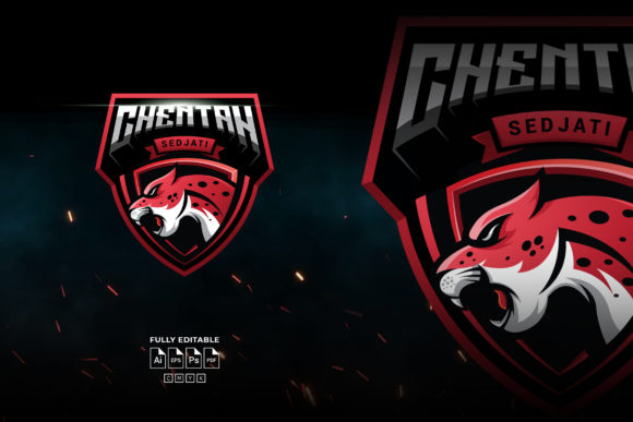 The Red Cheetah Logo: Unleash Your Team's Identity Across the Digital Arena