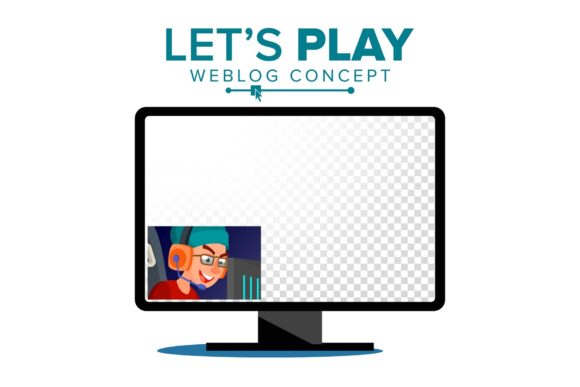 Understanding the Let s Play Blogger Review Concept Vector